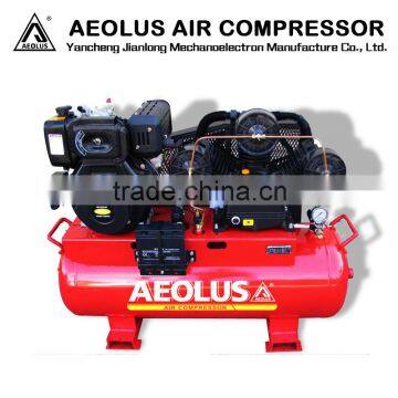 Diesel engine lubricated Air Compressor JL3090 with CE 10HP piston air compresor                        
                                                Quality Choice