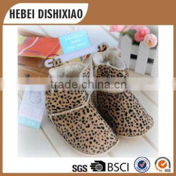 Suede Baby Shoes Fur Lined Baby Shoes Baby Cute Shoe photo-5
