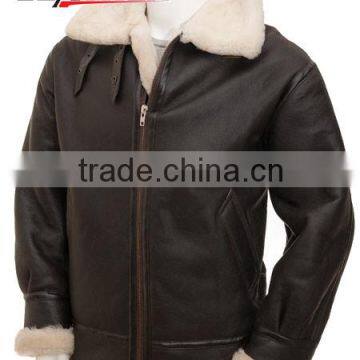 2012 Genuine leather pu jackets & coats lamb jacket for men