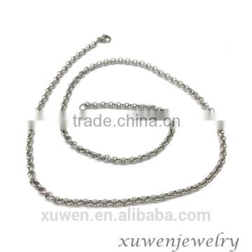 wholesale rolo stainless steel link chain