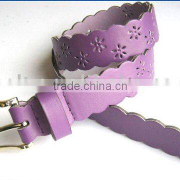 Fashion kids PU design belt