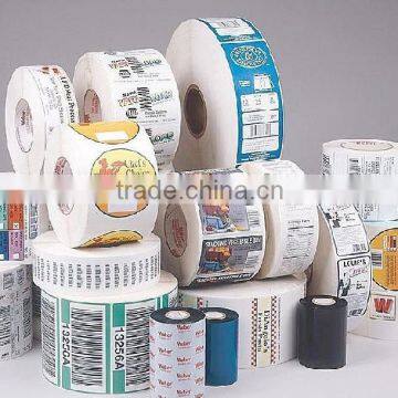 4 color self-adhesive label