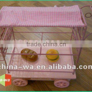 strawberry bakery wagon toy for children