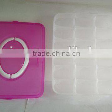 Plastic dumpling packaging tray for frozen