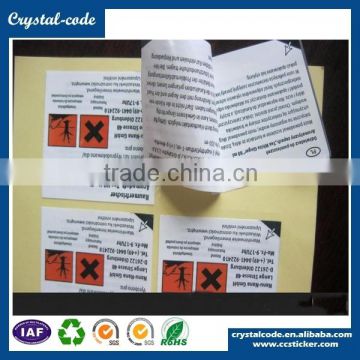 High quality paper strong adhesive double side sticker