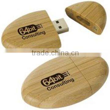 wholesale eco friendly wooden flash disk 128gb