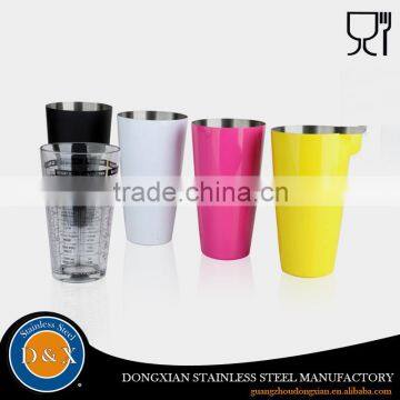 Competitive Price Stainless steel With PVC Cover 750ml cocktail shaker