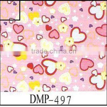 cotton canvas fabric home textile heart fabric prints