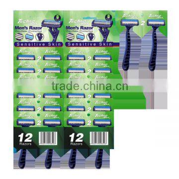 Top Selling Triple Stainless Steel Disposable Male Shaver Razor,Gilette photo-3