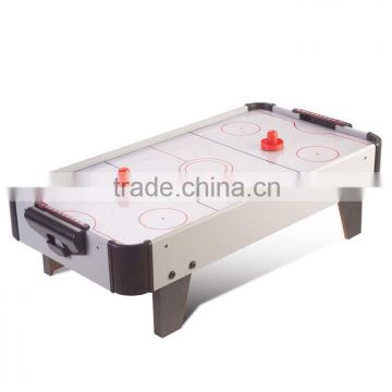 Table top air hockey white color electric powered 32inch indoor recreational air hocky table kids air hockey table