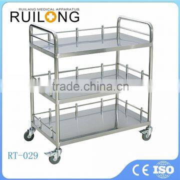 Big Size Stainless Steel Operating Room Trolley For Sale