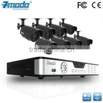 Zmodo 8CH DVR IR Outdoor Camera Surveillance Equipment