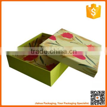 fashionable paper cosmetic box packaging with high quality