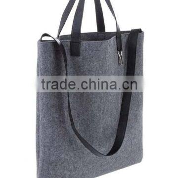 Purses and handbags/handmade felt bag/grey felt bags