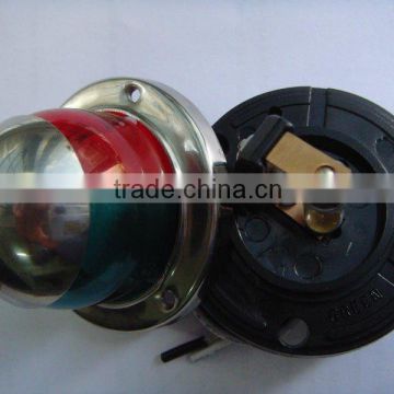 Stainless Steel BI-COLOR Bulb Bow Light for boat