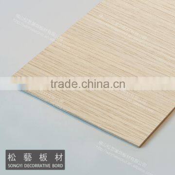 Hot new product for 2015 double sided embossed melamine finished MDF panel