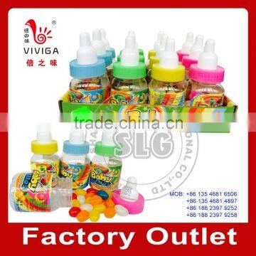 Baby bottles soft candy