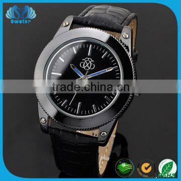 Fashion Accessory Men Leather Wrist Watch