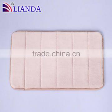 Memory Foam Bath Rug Soft Bath Mat Non-slip Anti-bacterial Bathroom Mat photo-5