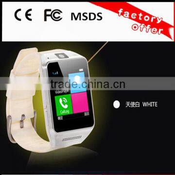 Android Smart Watch with 1.5 Inch Screen, Dual Core CPU, Bluetooth 4.0, Wi-Fi, GPS (White)