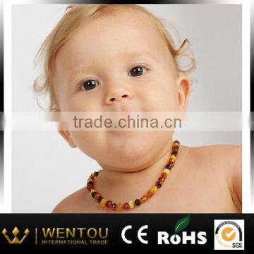 Hot sale Baltic amber baby teething necklace