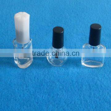 heart shape nail polish glass bottle for sale