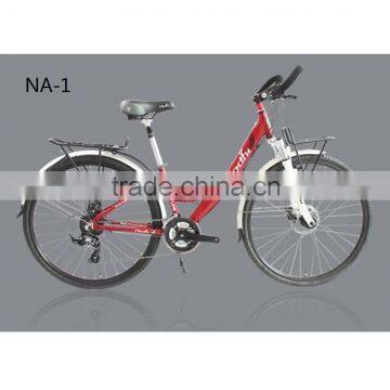 NA-1 Comfort Commuter lady bike 8S butterfly handlebar 700C low Step U-frame City bicycle HOMHIN