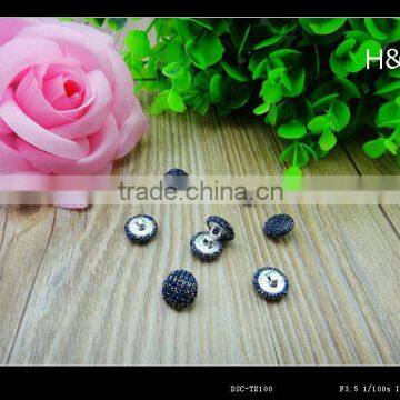 Custom Hand Sewing Fabric Covered Button for Garment photo-2