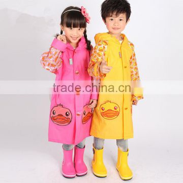 2016 new design hot sale eco-friendly kids cartoon waterproof disposable poncho