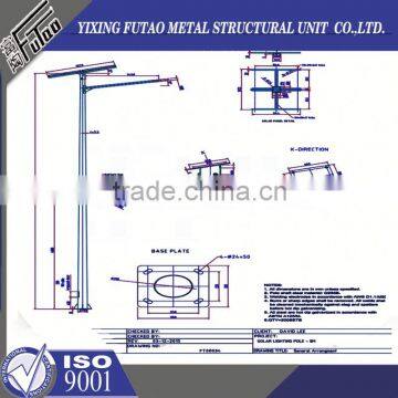 High Quality Galvanized Low Price Lamp Pole photo-3