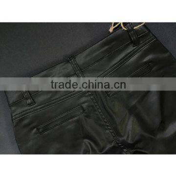 2016 Autumn Fashion Women Metal Zippers Quilted Pencil Skinny Pant Jeans Ladies Low Waist Black Sexy Tight Lady Pants photo-6