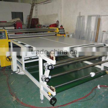 mass production security device installed roll to roll heat transfer printing machine