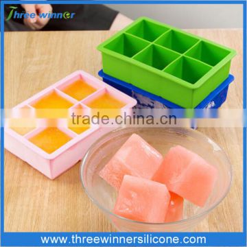 FDA high quality silicone custom ice cube tray cake mold