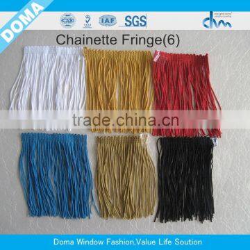 Fashion wholesale Handmade Small polyester tassel for key chain/fringes