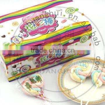7g Mini Lollipop Marshmallow Candy / Twist Marshmallow Lollipop photo-2