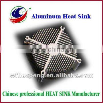 Aluminum round heat sink extrusion