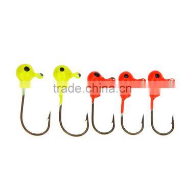 19 Soft Fishing Lures Worm Baits 5 Lead Jig Head Hooks Combination Set Tackle photo-2