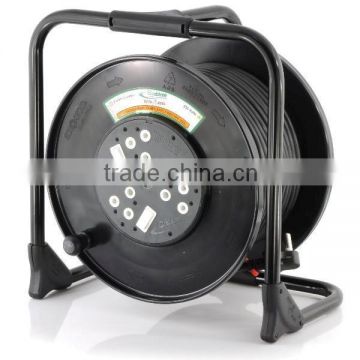 50m Heavy Duty Large Frame Triple Plug Extension Reels