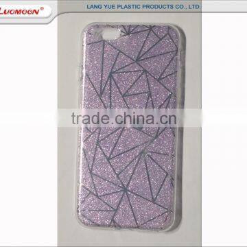 Double IMD Printing Tpu Glitter Phone Case Cover for lg g5 g3 A1000 A7010/K4 NOTE K5 VIBE P1M