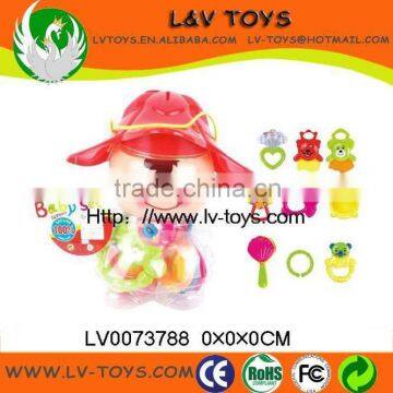 EN71 Funny Baby Rattle bell toys for kids made in China