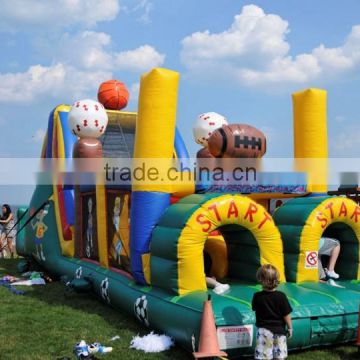 All Star Obstacle Course,Cheap Adult Inflatable Obstacle Corse For Sale