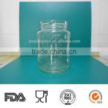 635ml high quality clear food storage glass jar