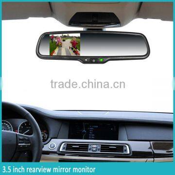 3.5 inch car Parking sensor rearview monitor with 4 replaceable detectors