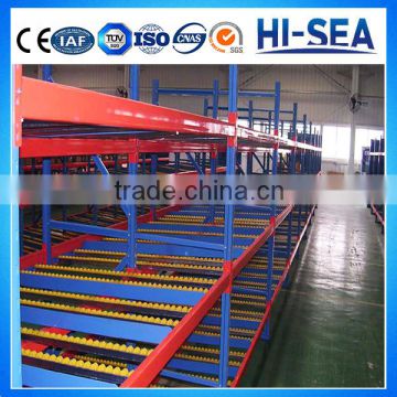 Industrial Warehouse Roller Rack System Dynamic Carton Flow Racking