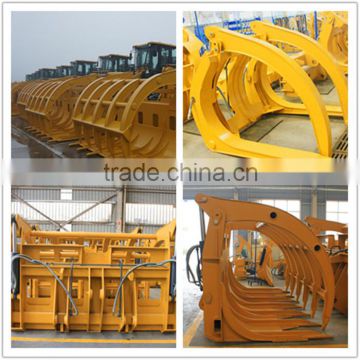 SDLG LG933L/LG936L/LG938L/LG946L/LG956L/LG958L/LG968L Wheel Loader Quick Change Log Grapple For Sale