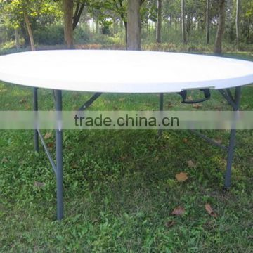 Outdoor steel plastic folding table