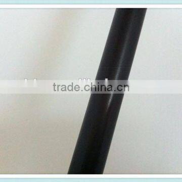 19mm Spray Paint Black Matt Metal Curtain Rod For Home Decor Window Fabric