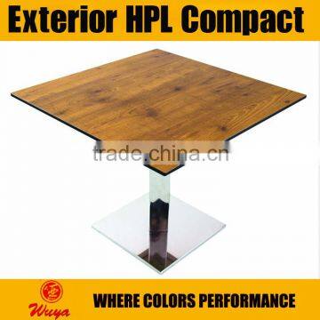 12mm anti-uv outdoor hpl laminate for furniture