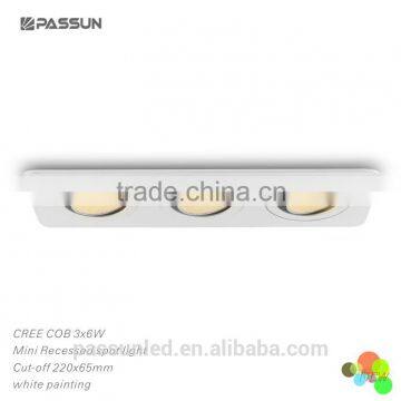 passun creecob 6w 12w 18w 24w ceiling led spot light