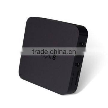 Factory MX Box Upgraded MX8 Amlogic S805 Quad Core Kodi 16.0 1080P Smart TV Box Android 4.4.2 MX8